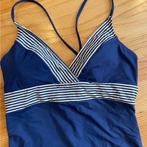 Vineyard vines nautical one piece bathing suit